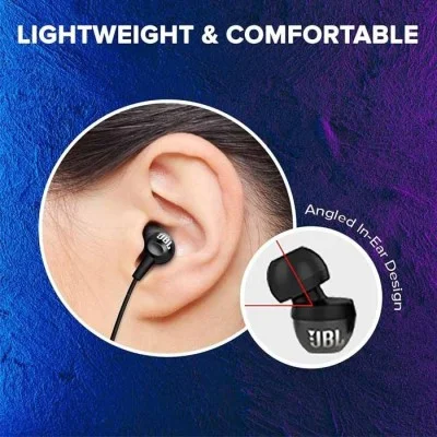 JBL C100SI In-Ear Headphones - Black